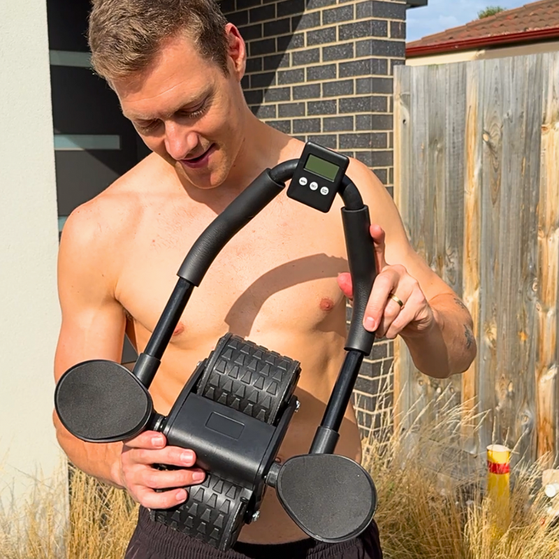 Ab Roller Pro - Burn Belly Fat & Build Six Pack Abs
