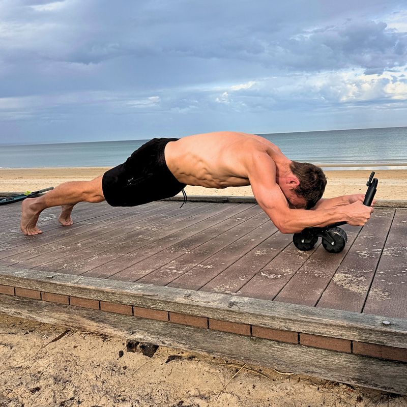 Ab Roller Pro - Burn Belly Fat & Build Six Pack Abs